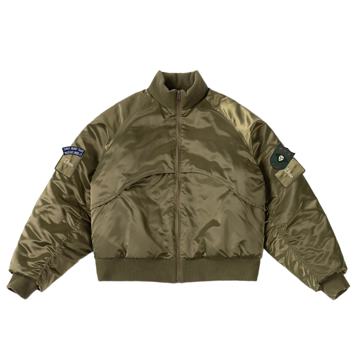 Utility Bomber Jacket- Olive