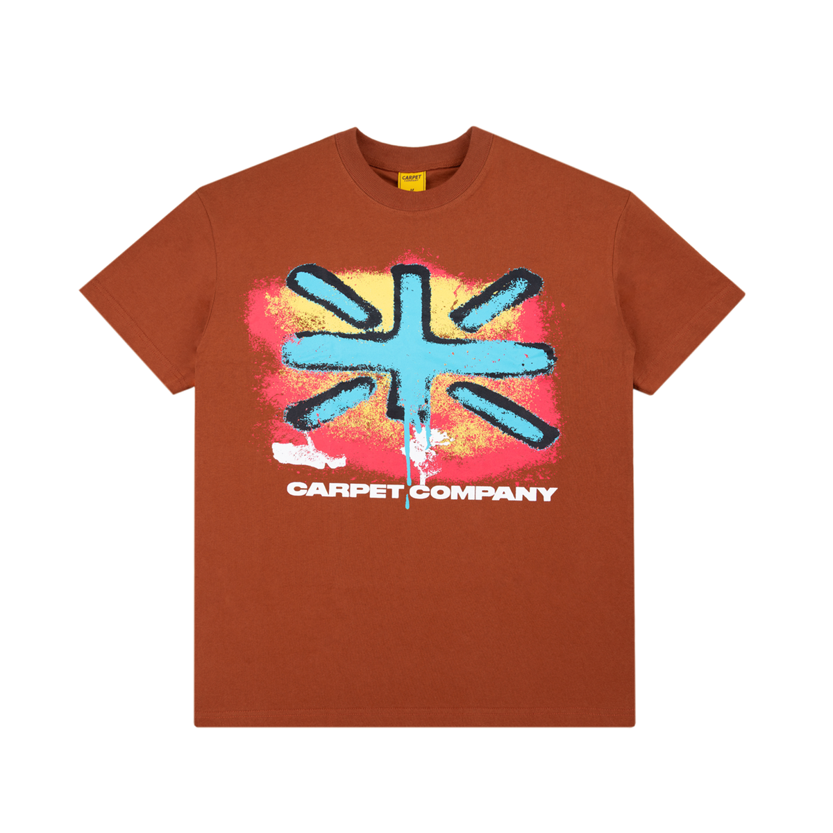 Union Jack Tee- Brown