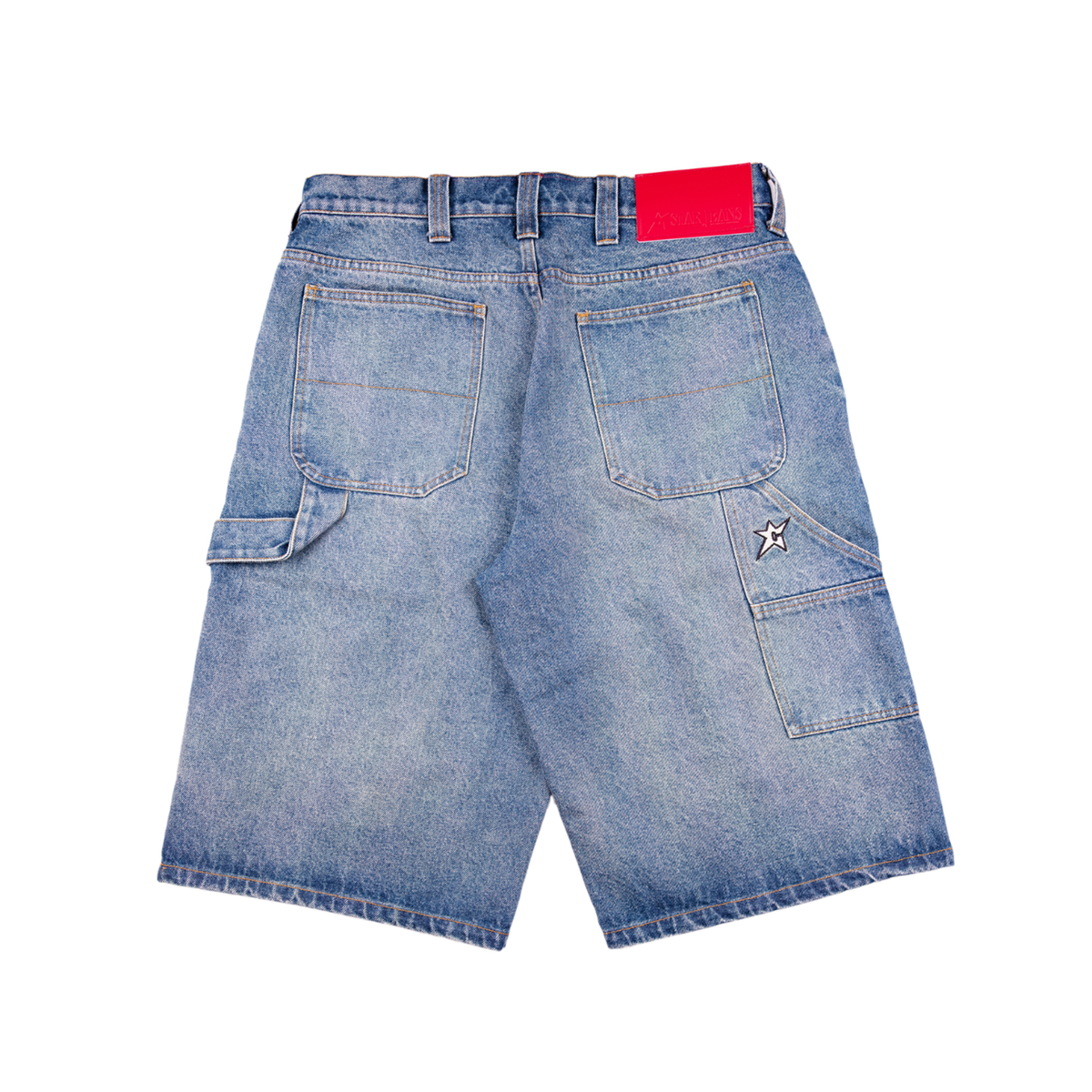 C-Star Double Knee Shorts- Blue