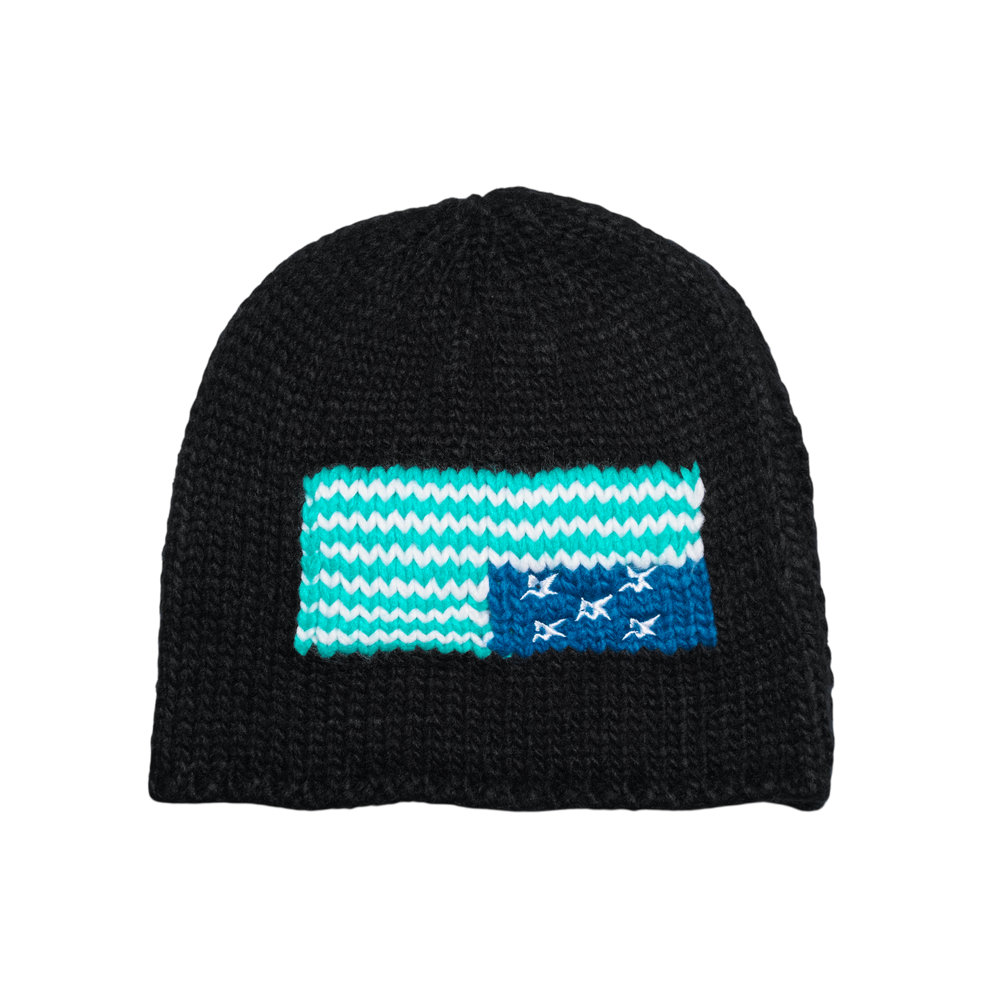 Flag Beanie- Black