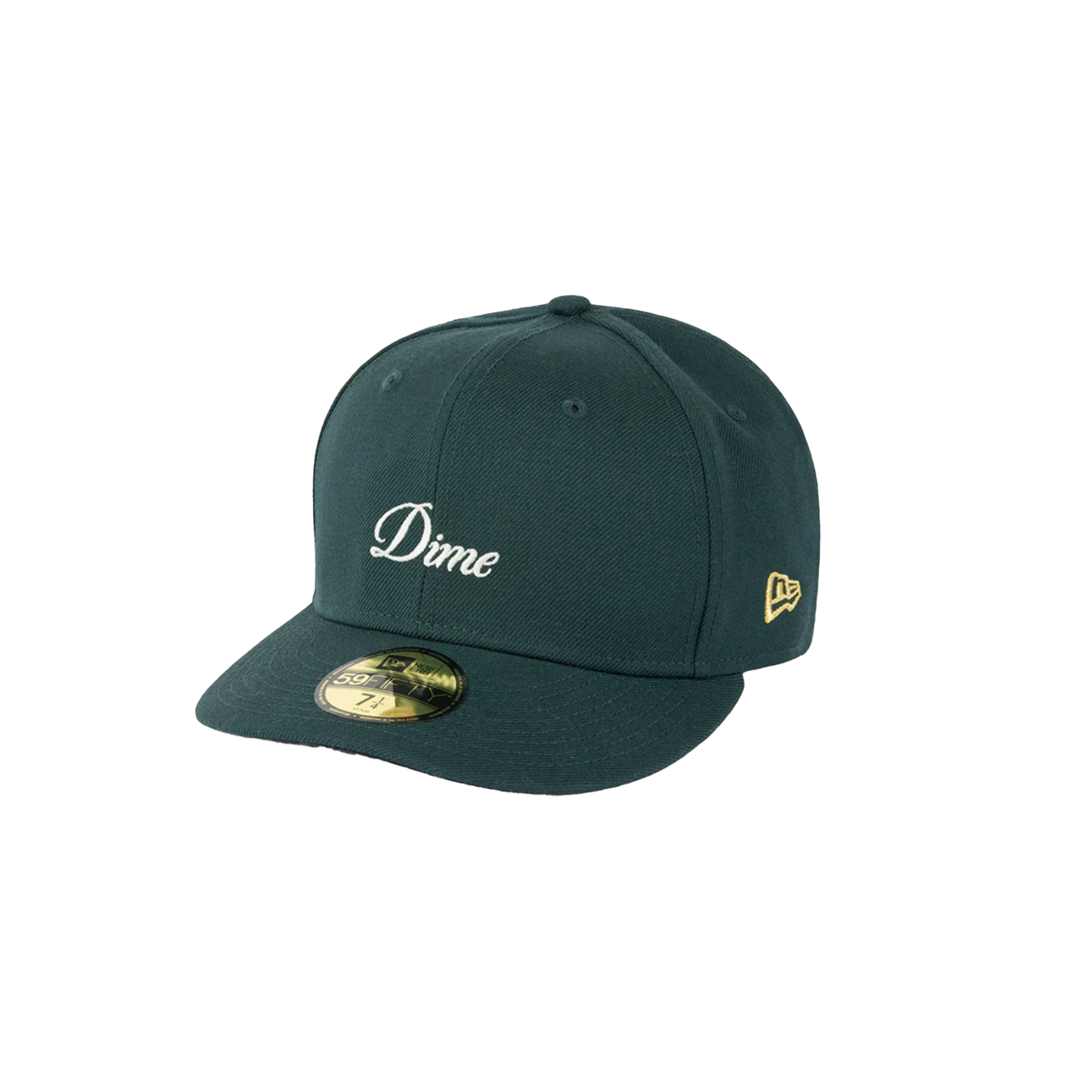 Cursive New Era Cap- Evergreen