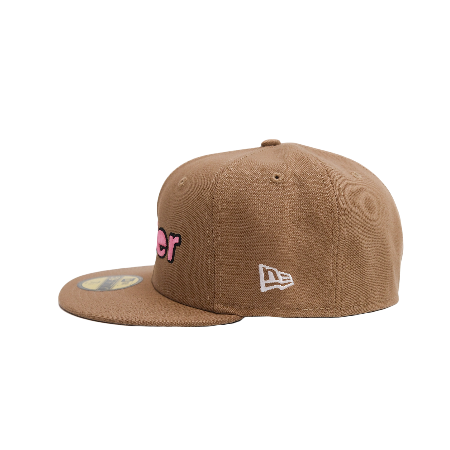 New Era Sister Logo Fitted- Linen