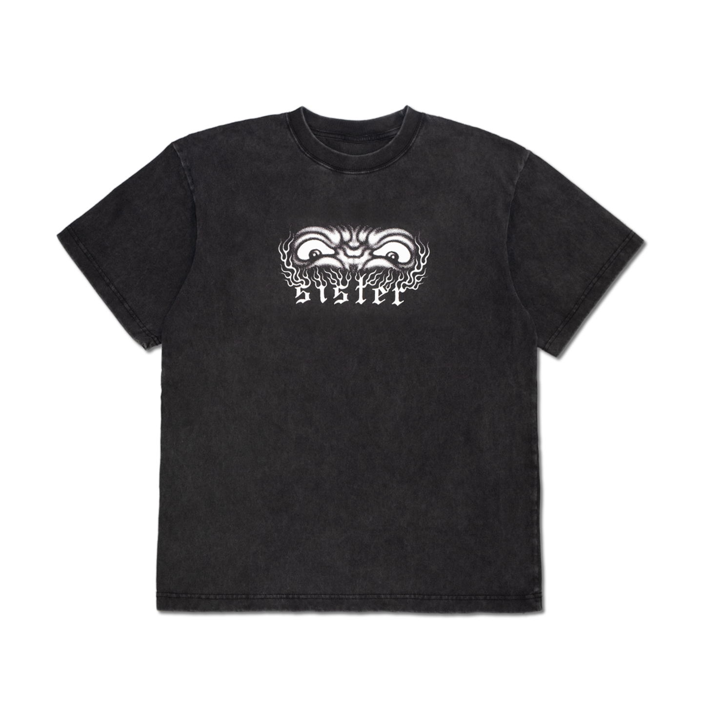 Freidline Graphic Tee- Washed Black