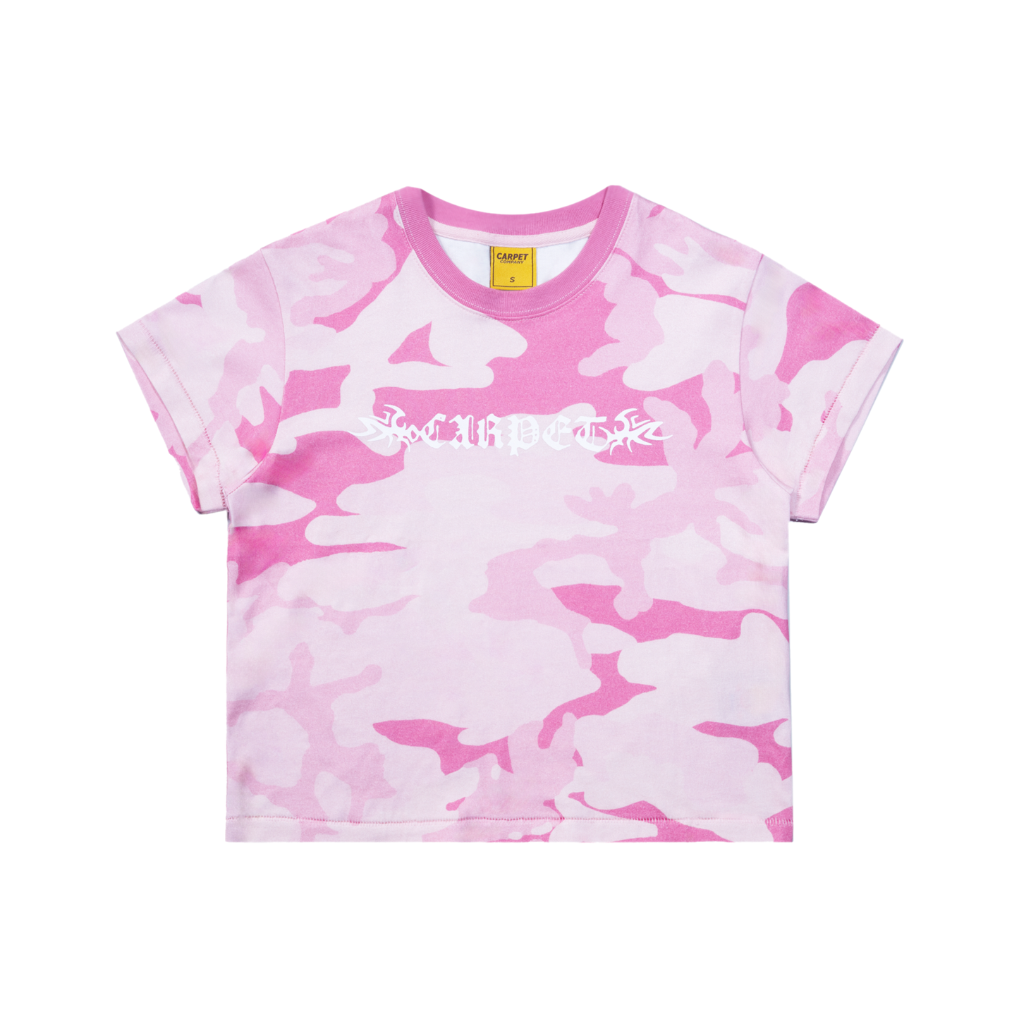 Trampstamp Girls Tee- Pink Camo
