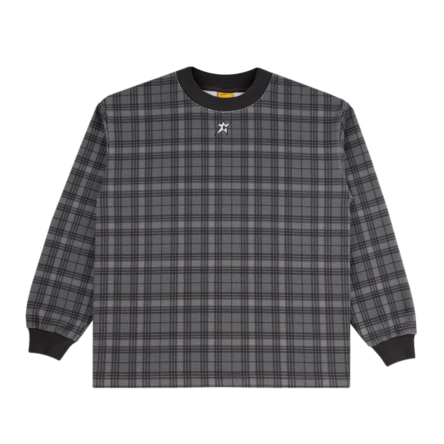 Plaid Thermal- Black