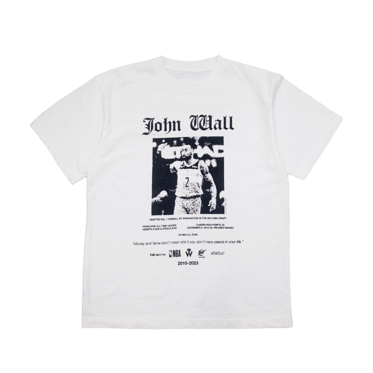 Sister x Fullcourt Press Tee- White