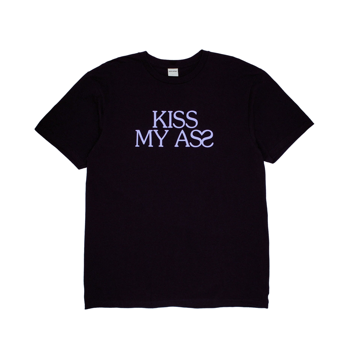 Kiss My Ass Short Sleeve Tee- Black