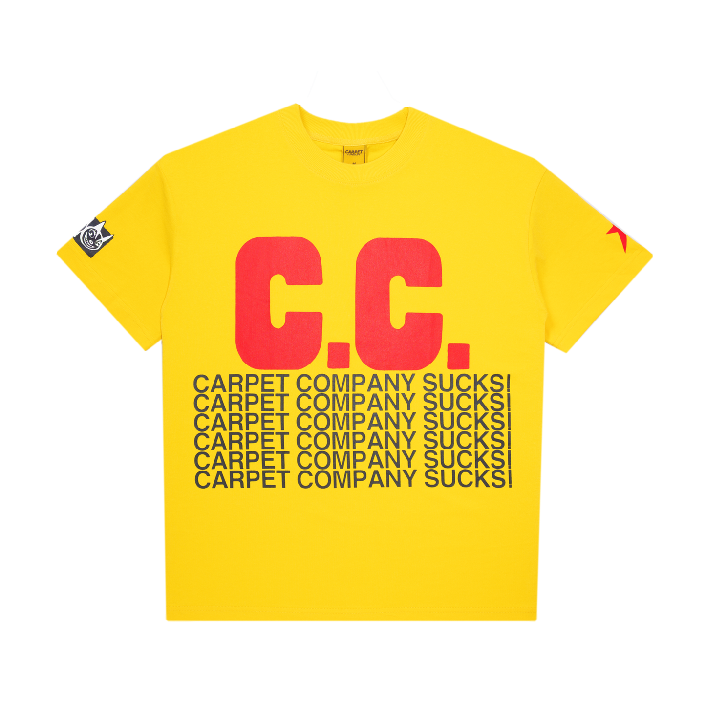 C.C. Sucks Tee- Yellow