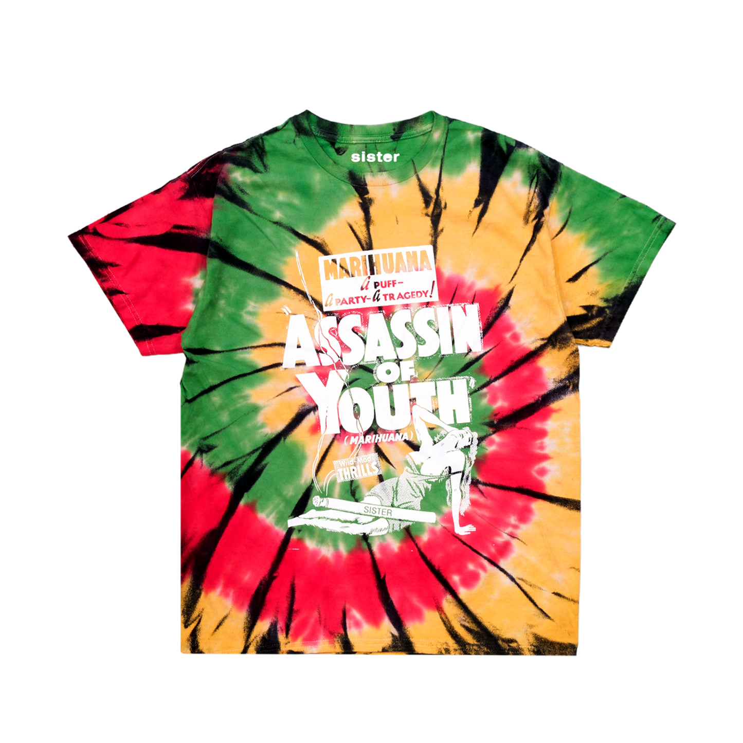 Assassin of Youth Tee- Tie Dye