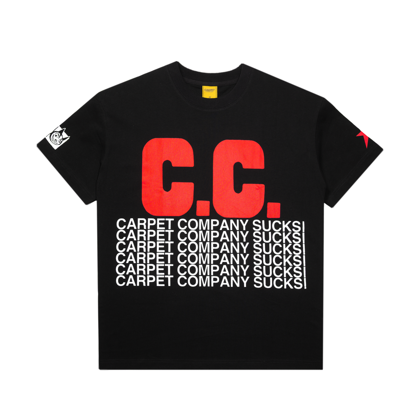 C.C. Sucks Tee- Black