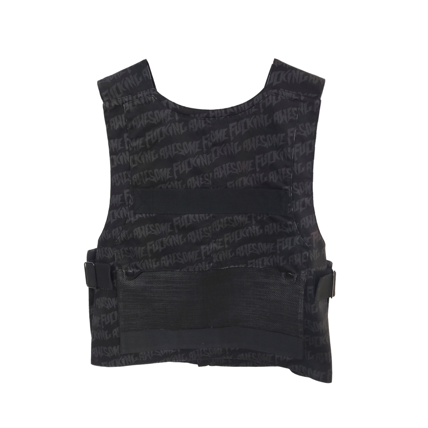 Mesh Tactical Vest AOP- Black