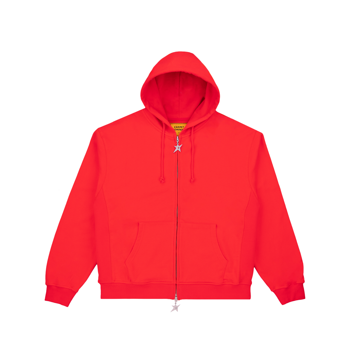C-Star Double Zip Hoodie- Red