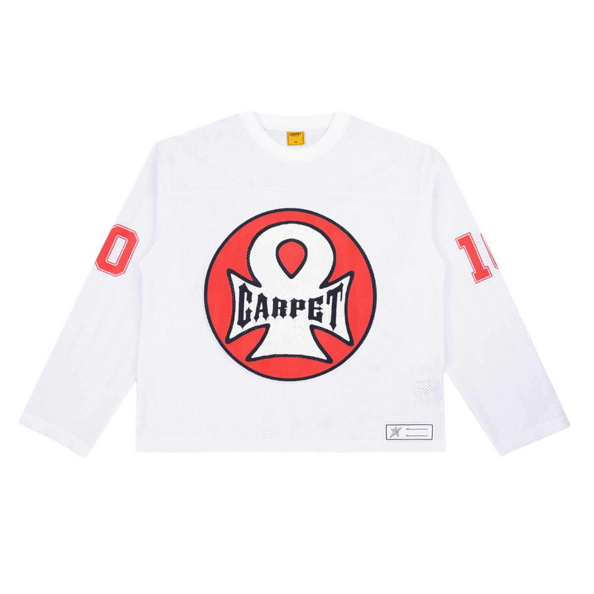 Iron Ankh Longsleeve Jersey- White
