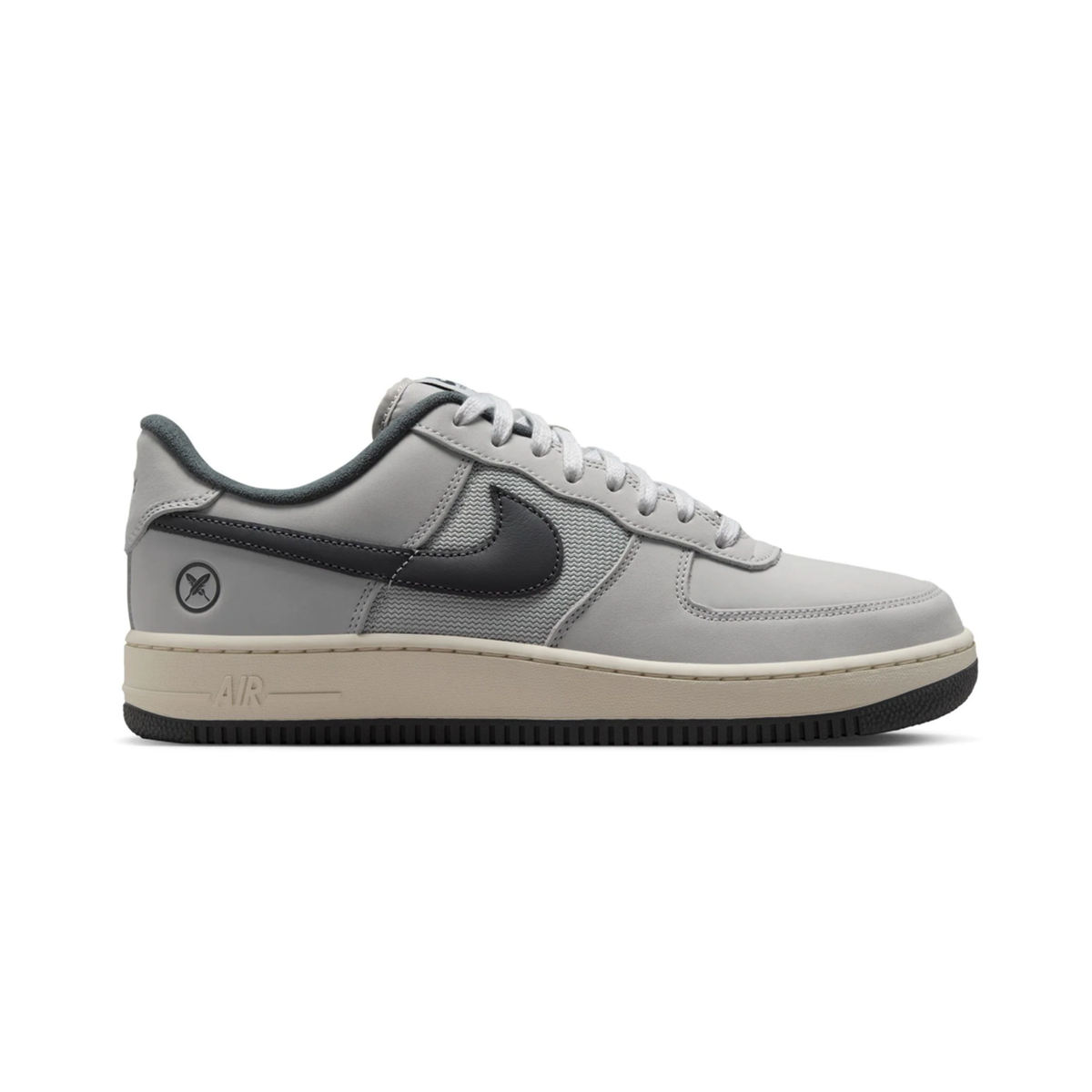 Nike SB Air Force 1 x Yuto- Light Bone and Iron Grey