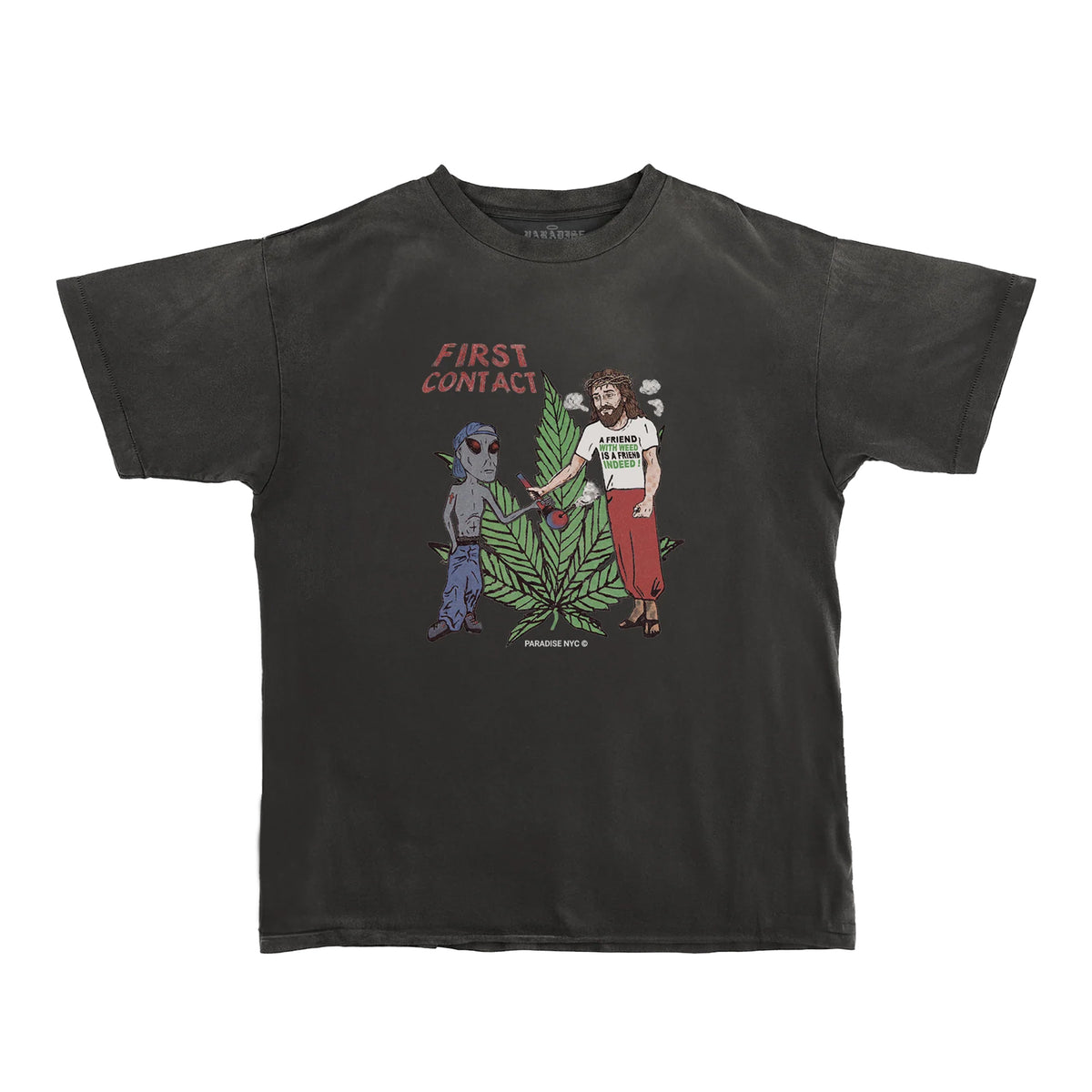 First Contact SS- Vintage Black