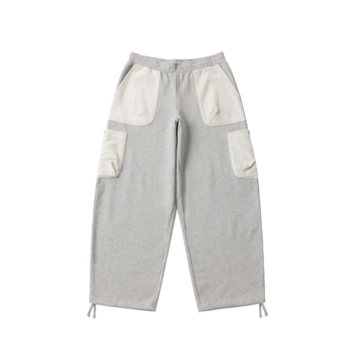 Reversed Terry Cargo Sweatpants- Ash
