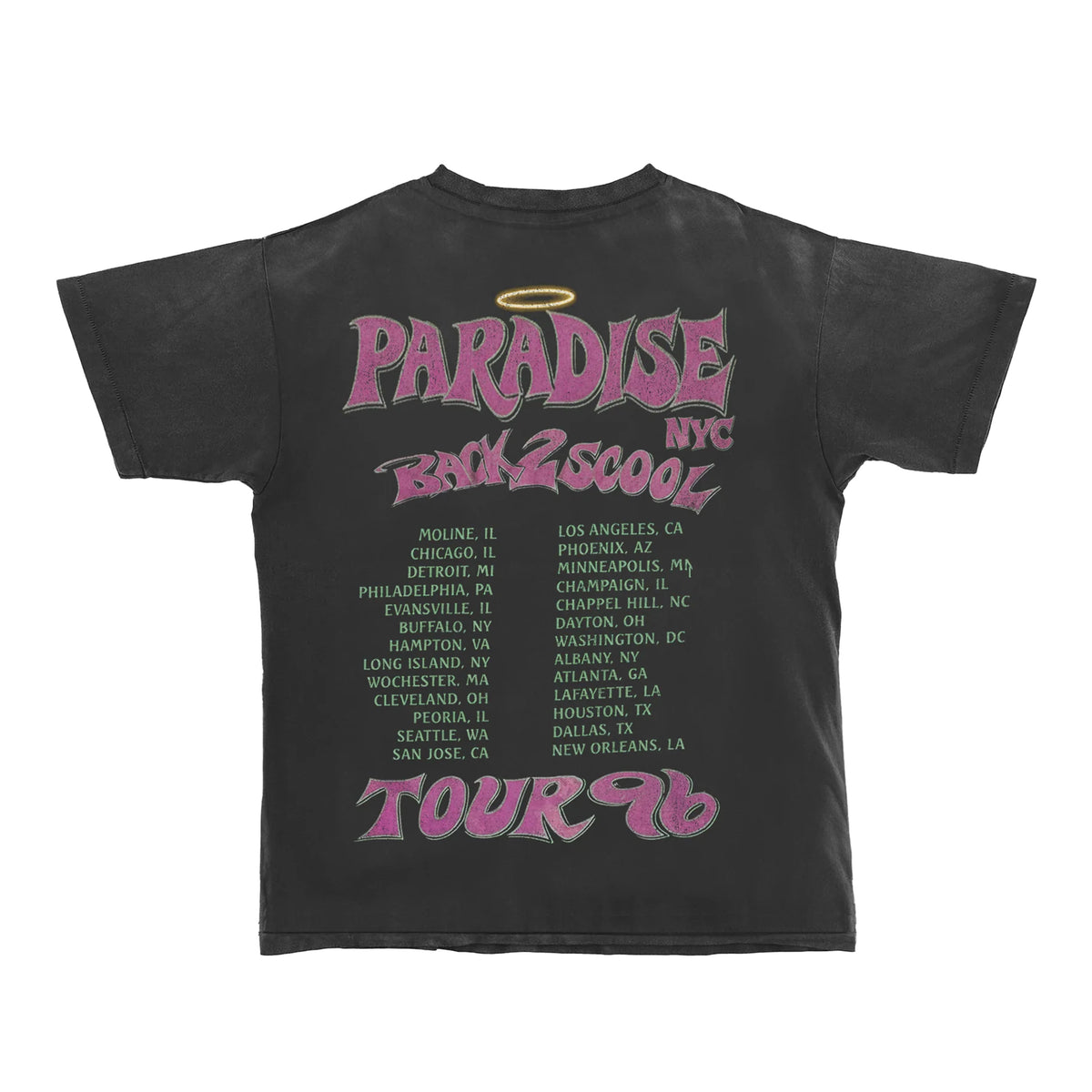 Back To School Tour SS- Vintage Black