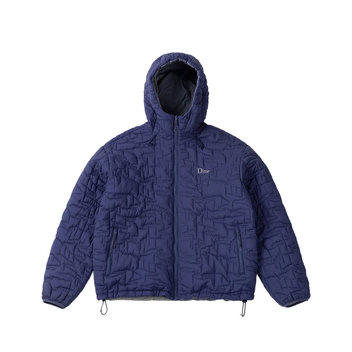 Reversible Insulated Jacket- Blue Iris