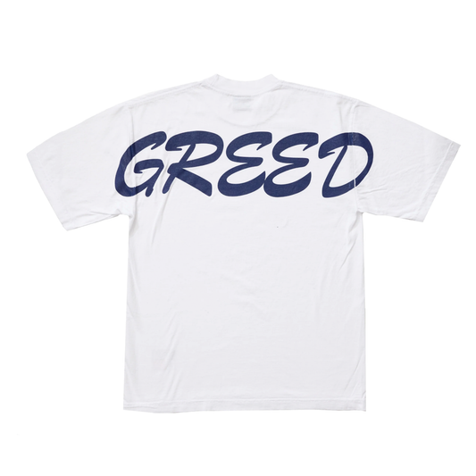 Greed Tee- White