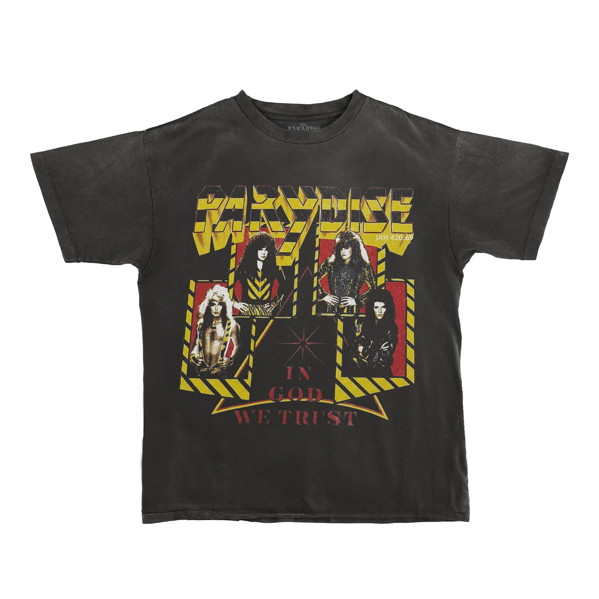 In God We Trust SS- Vintage Black