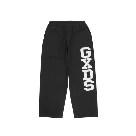 "Block Logo" Jersey Pant- Black