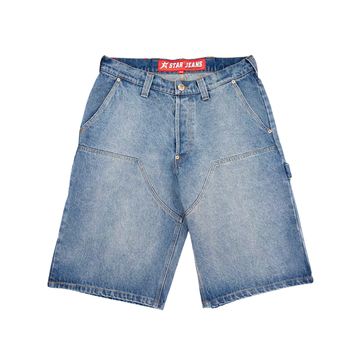 C-Star Double Knee Shorts- Blue
