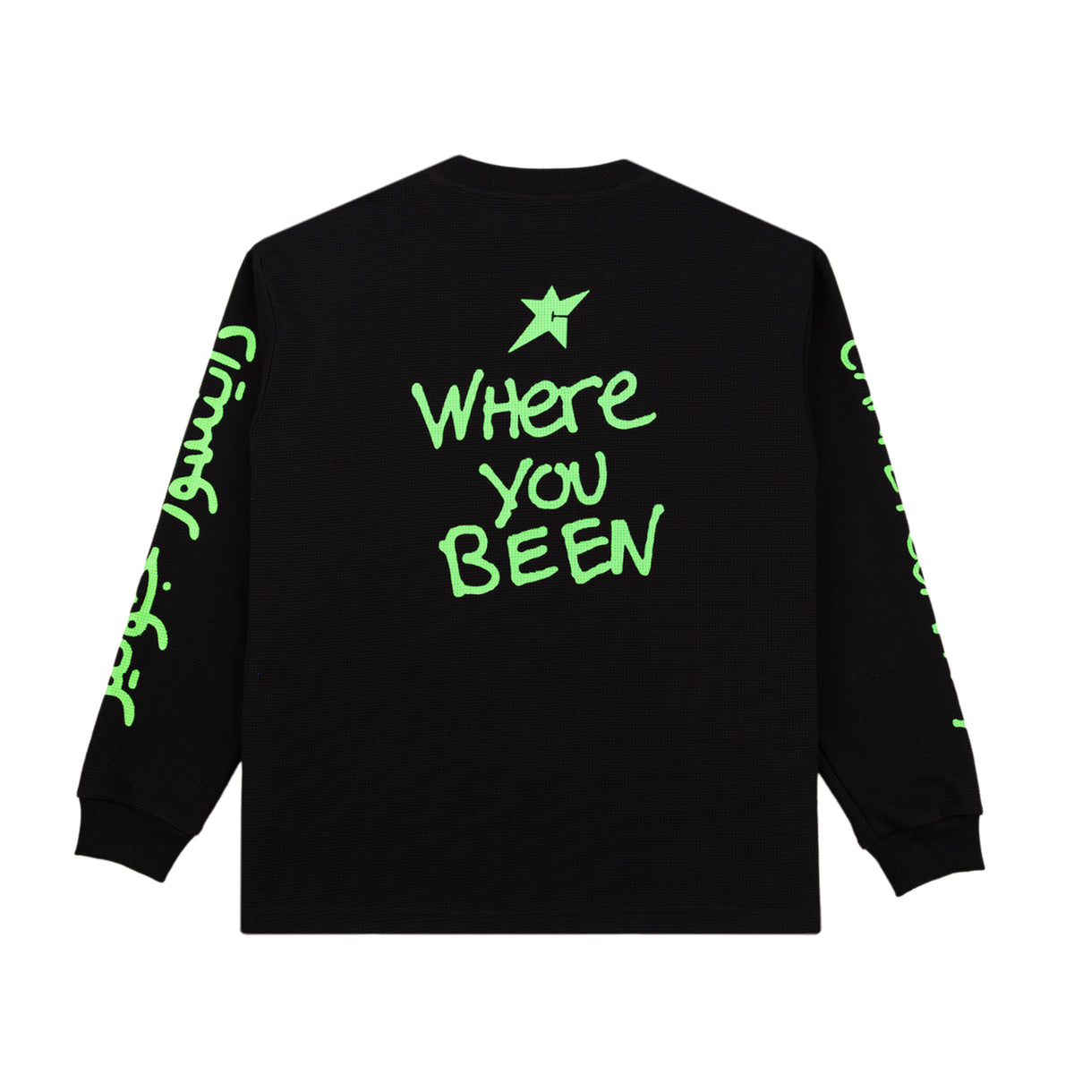 Dinosaur Jr. Where You Been Thermal L/S- Black