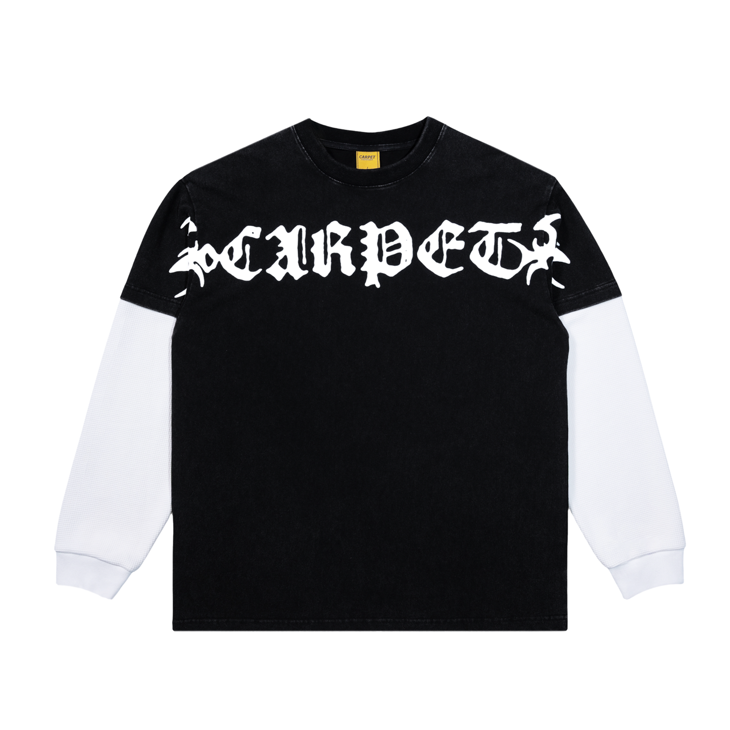 Trampstamp Tee- Black/White
