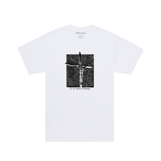 GG Goes To Heaven Tee- White