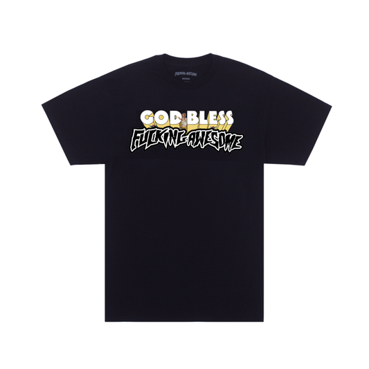 God Bless FA Tee- Black