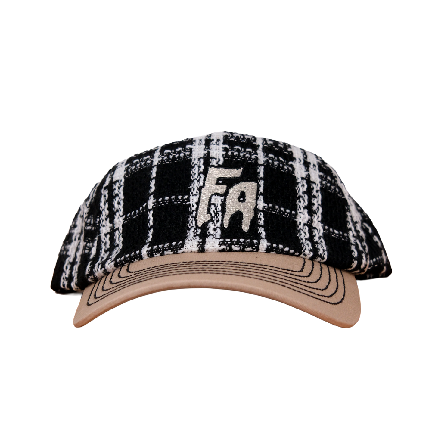 FA Seduction Plaid Snapback- Black/Plaid