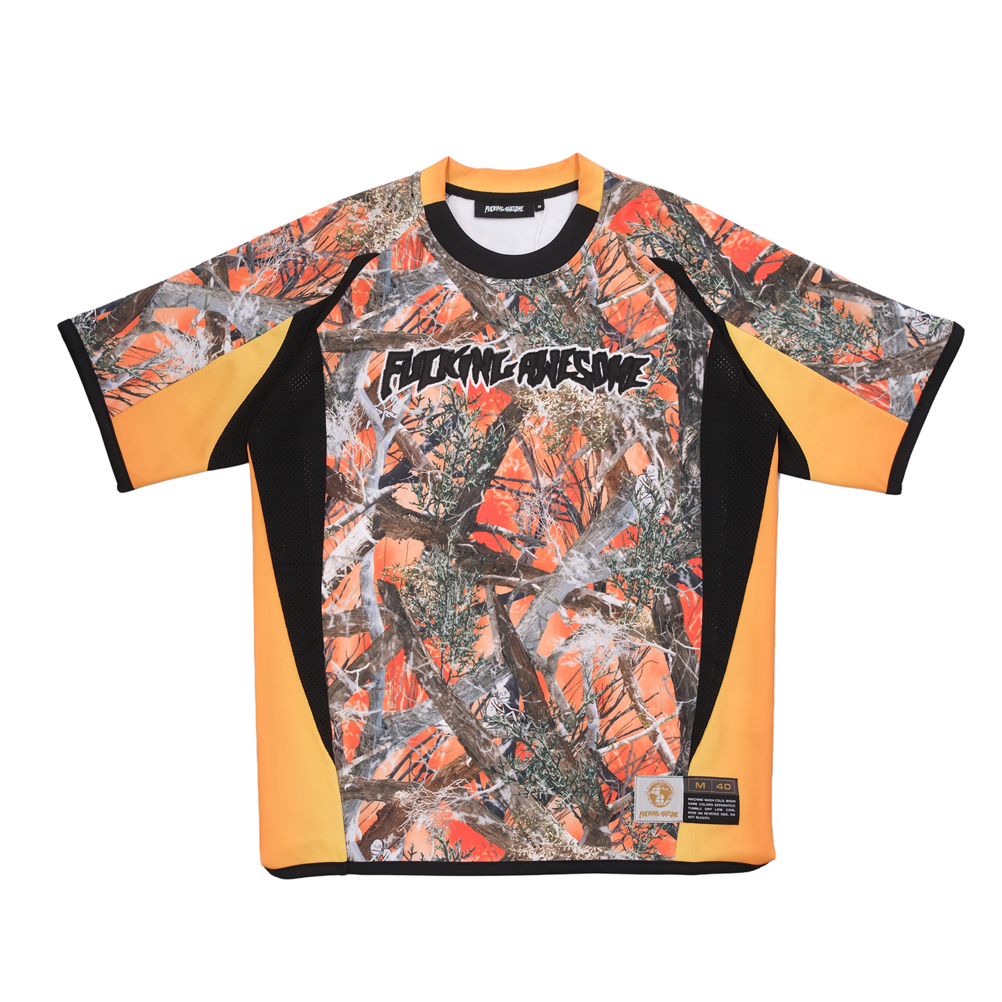 Rapid Short Sleeve Jersey- Orange Camo