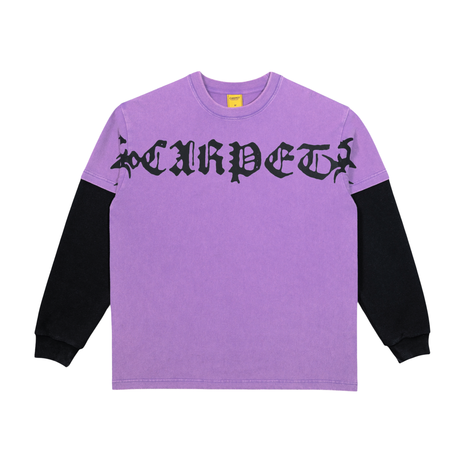 Trampstamp Tee- Purple/Black