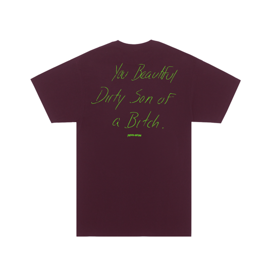 SOB Tee- Maroon