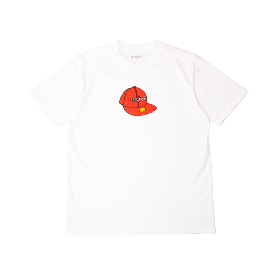 New Era Cap Tee- White