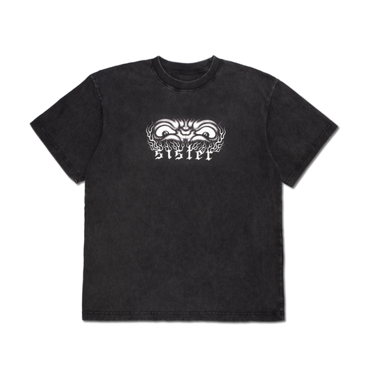 Freidline Graphic Tee- Washed Black