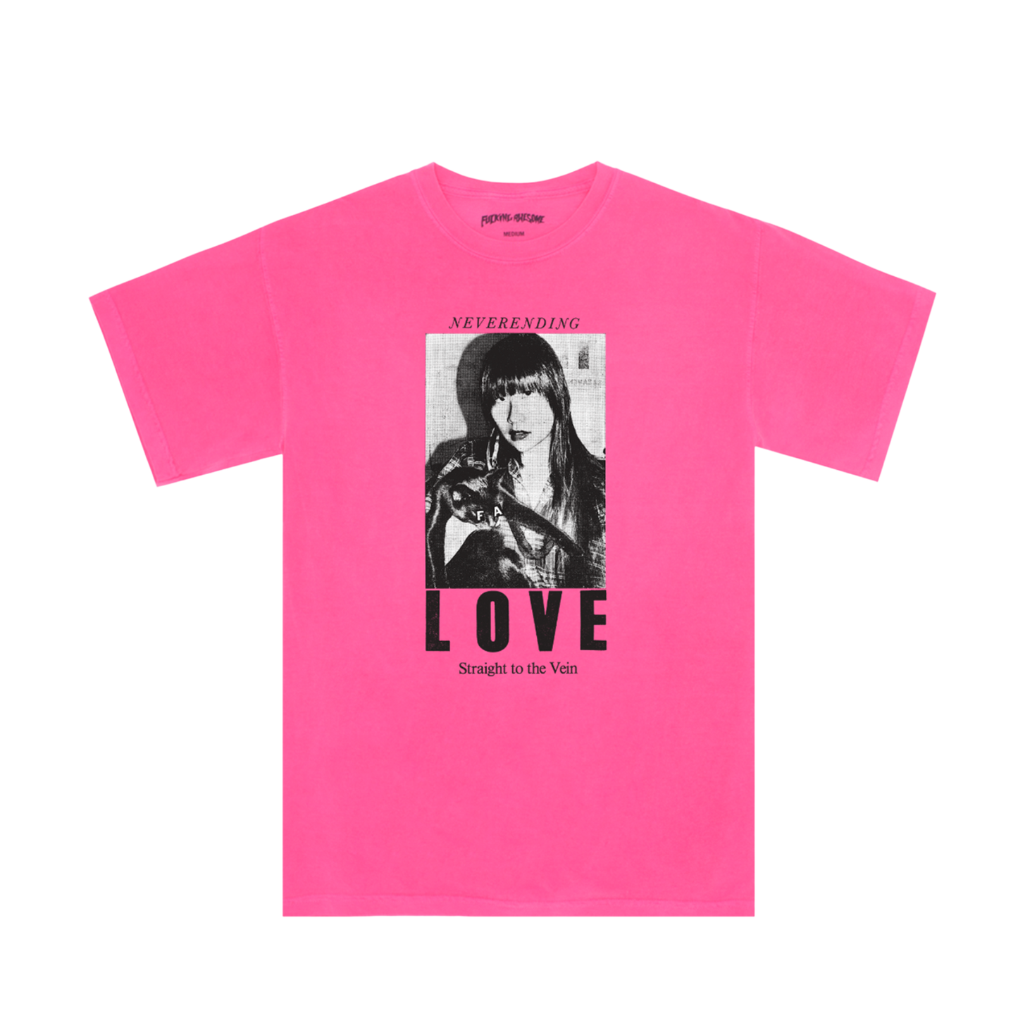 Neverending Love Tee- Heliconia