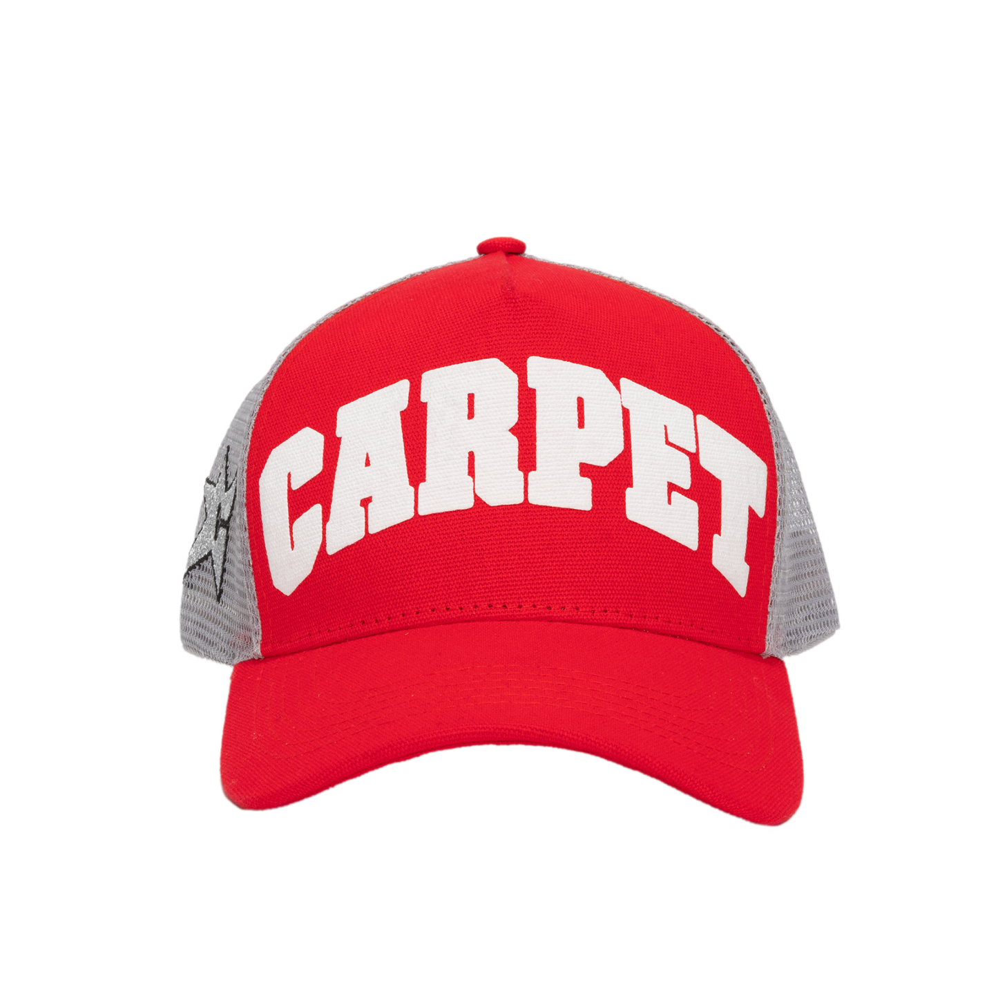 Varsity Trucker Hat- Red