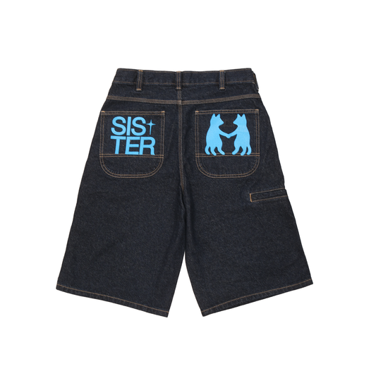 Sister Jorts- Rigid Denim