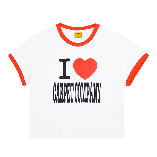 Heart Girls Tee- White