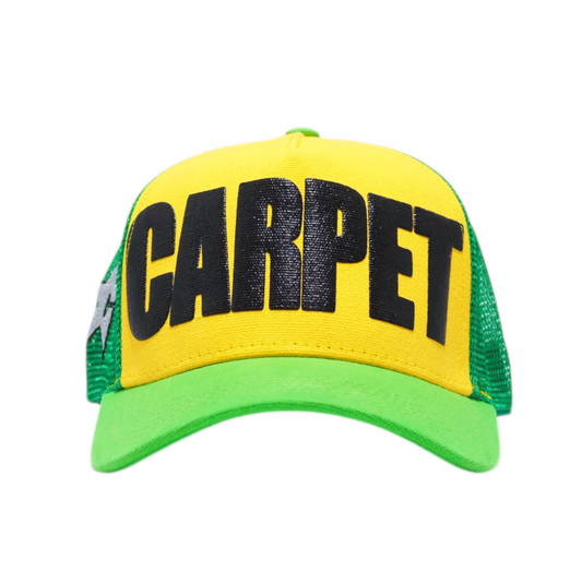 Carpet Hat- Green/Yellow