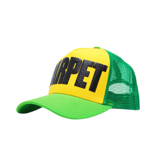 Carpet Hat- Green/Yellow