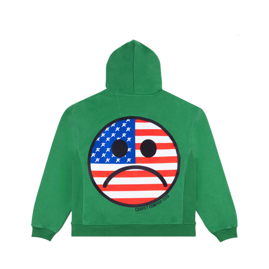 American Sad Hoodie- Green