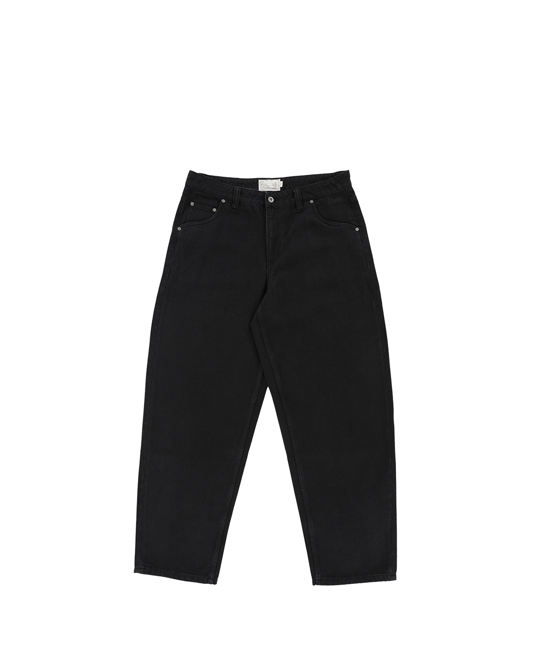 Baggy Denim Pants- Black