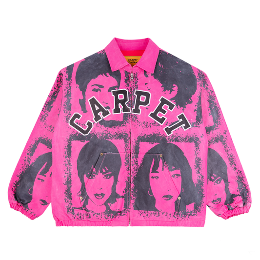 I-Ladies Waxed Jacket- Pink