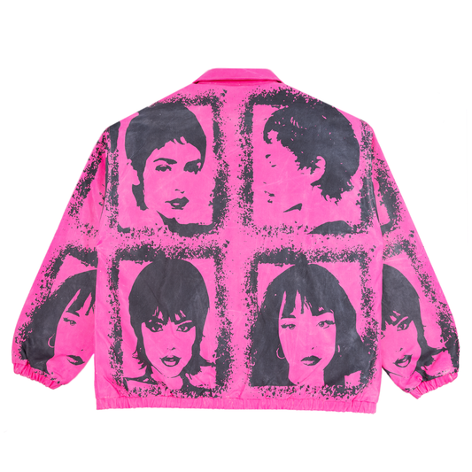 I-Ladies Waxed Jacket- Pink