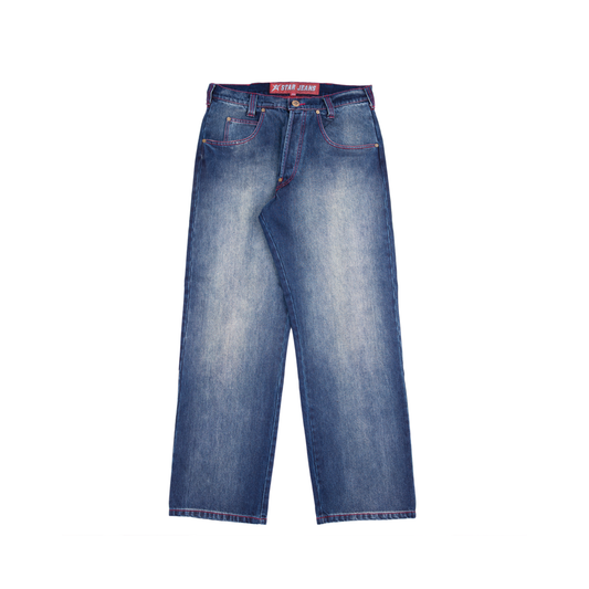 Aged C-Star Jeans- Blue