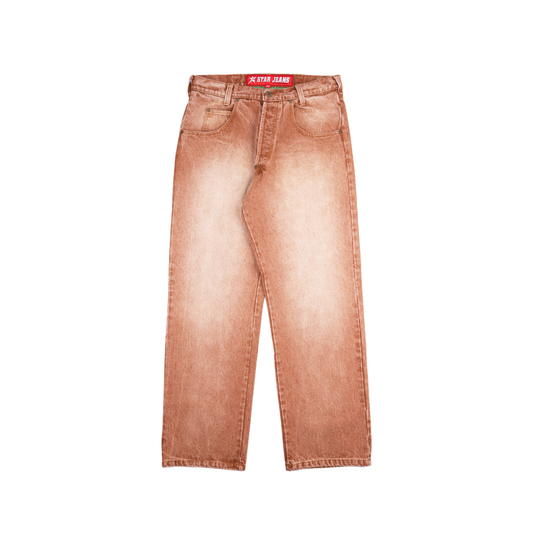 Aged C-Star Jeans- Rust