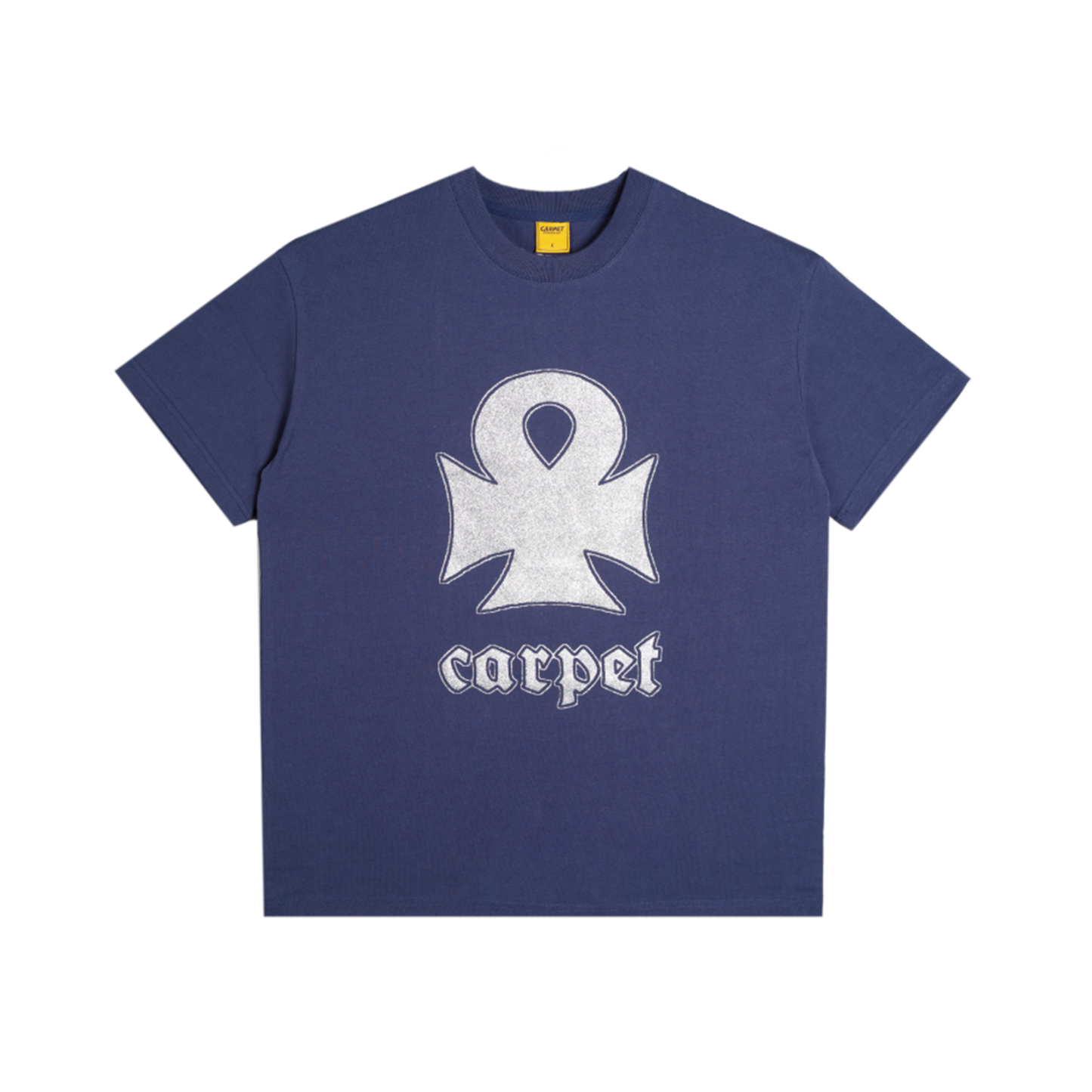 Iron Ankh Tee- Navy
