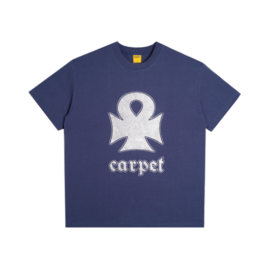Iron Ankh Tee- Navy